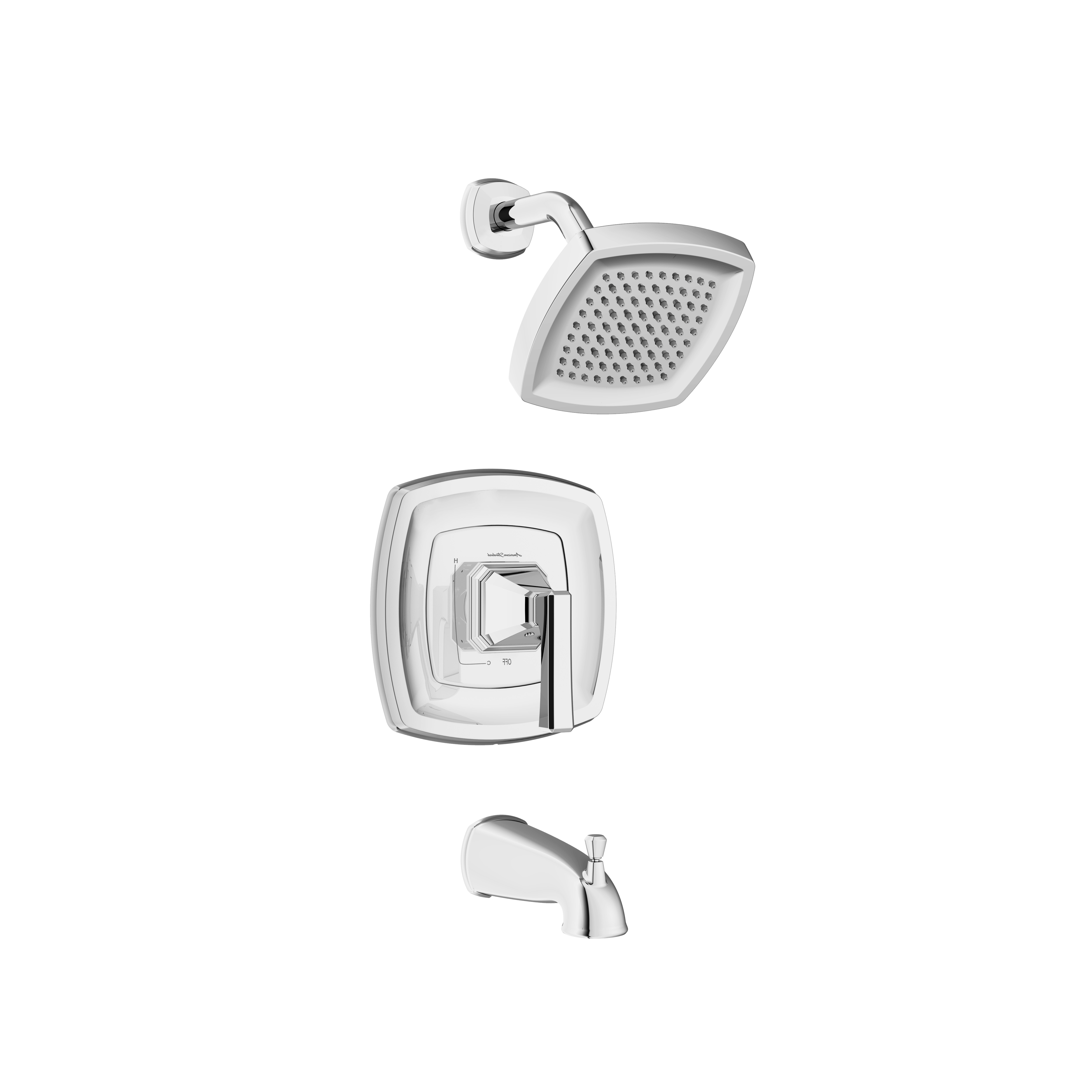 Westerly 1.8 gpm/6.8 L/min Tub and Shower Trim Kit With Lever Handle